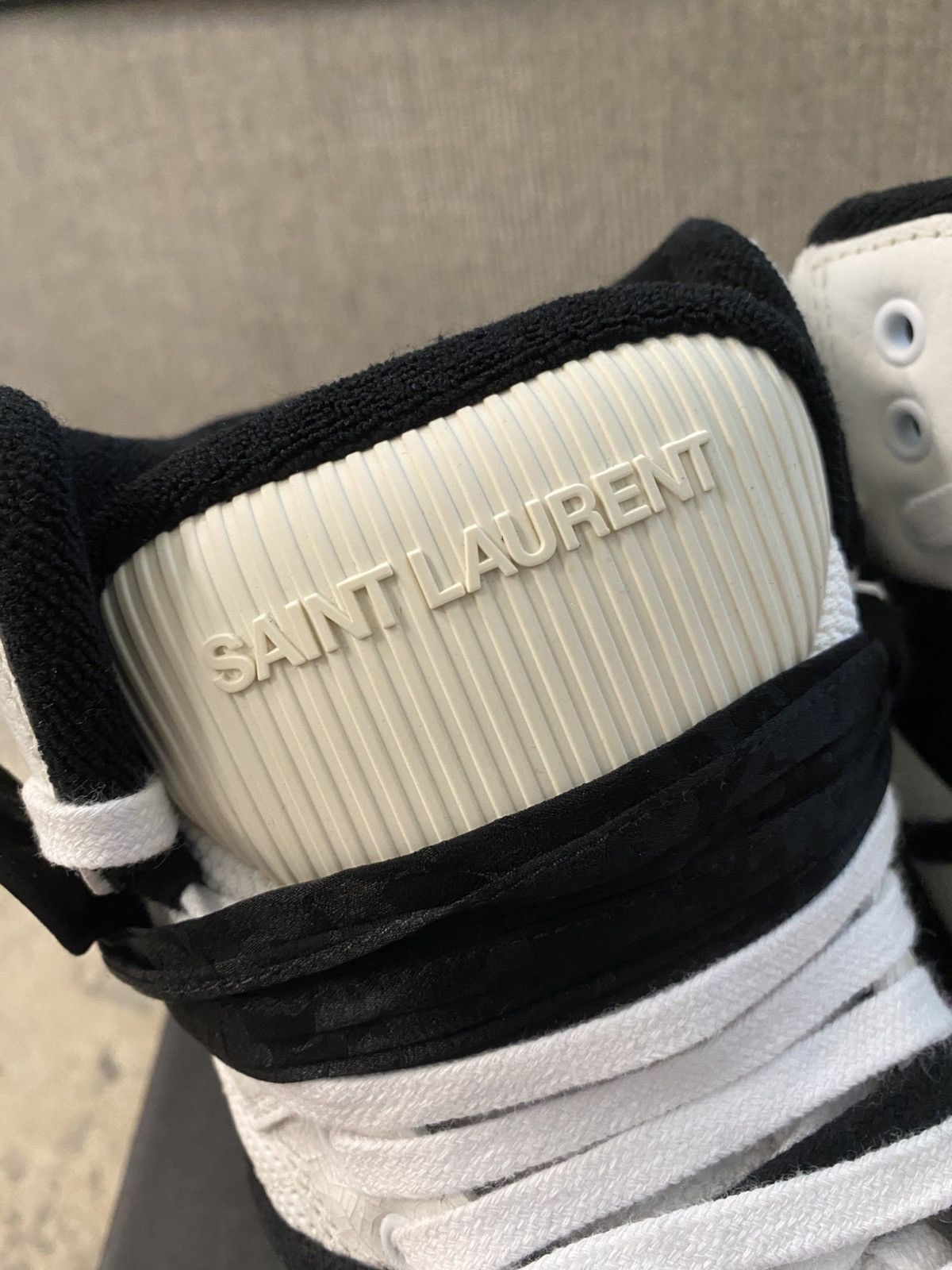 Saint Laurent Paris Saint Laurent - Smith Bandana Sneakers $1195 MSRP Size US 9 / EU 42 - 5 Thumbnail