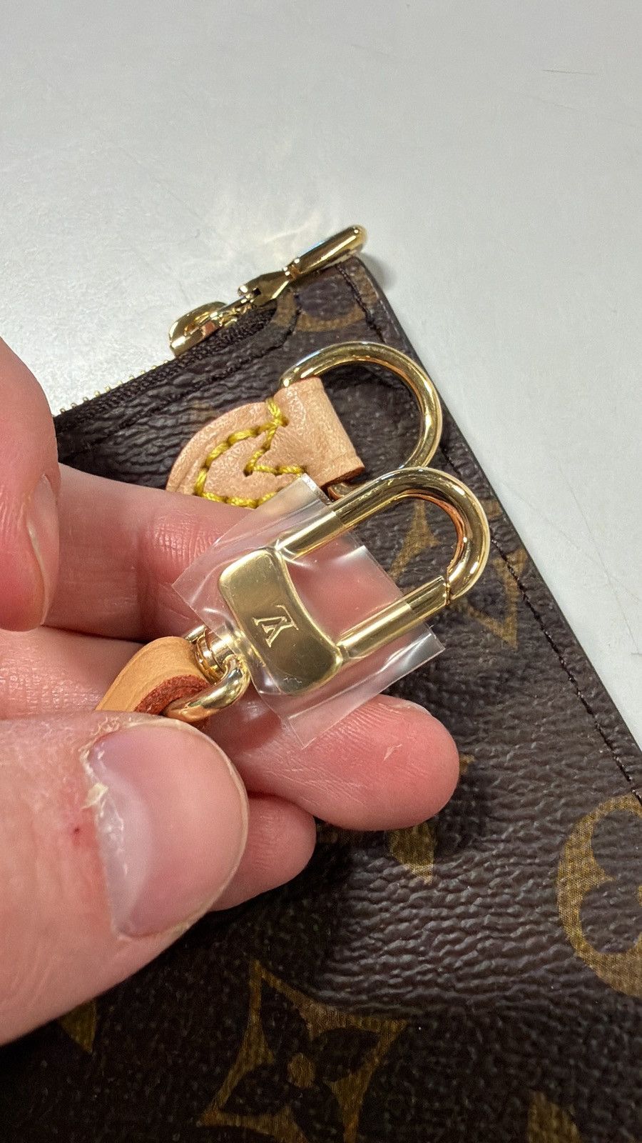 Louis Vuitton Louis Vuitton Neverfull Pouch Clutch NEW Size ONE SIZE - 6 Thumbnail