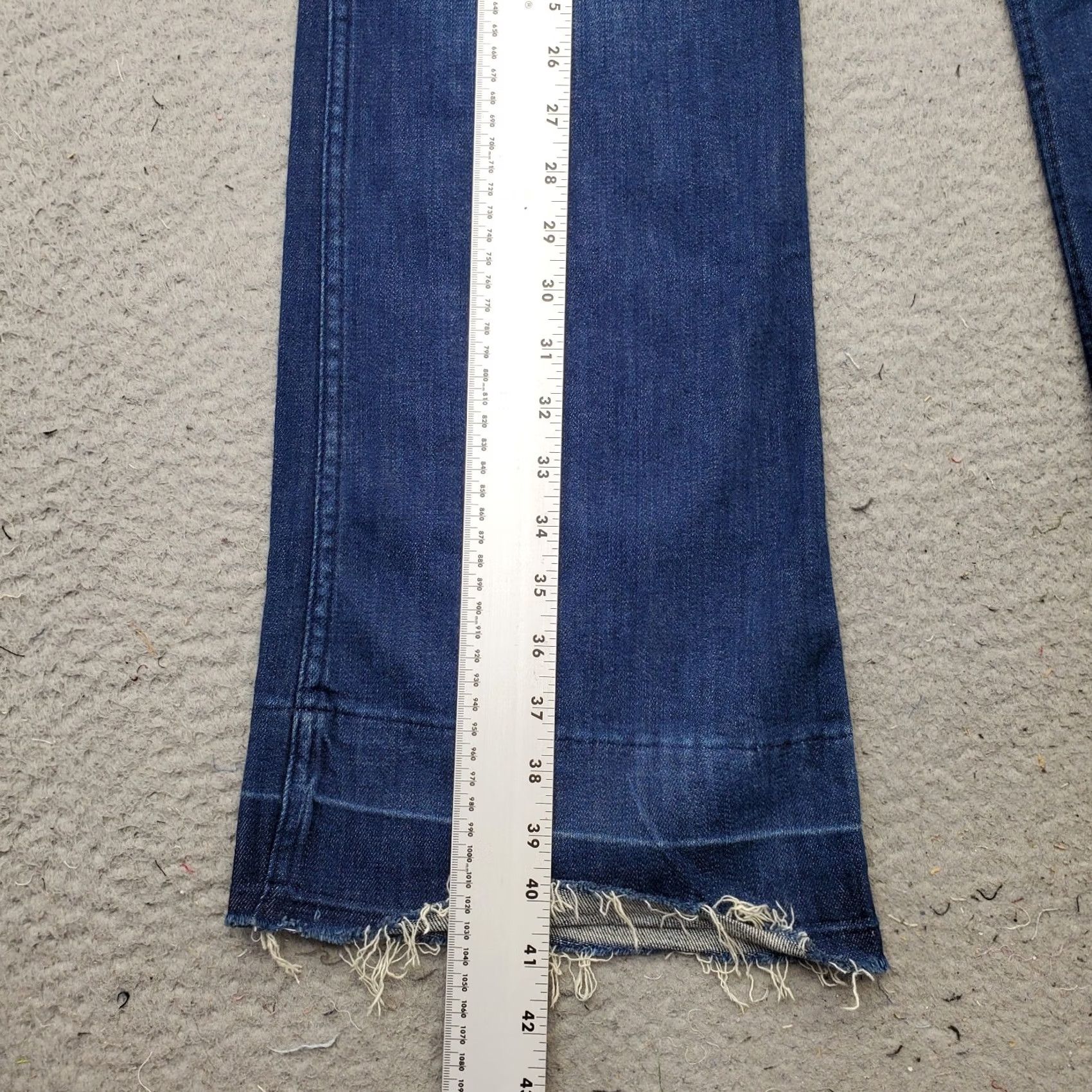 Vintage Denim & Supply Ralph Lauren Jeans Womens 25 Blue 5-Pocket Design Flare Denim Jeans Vintage: No? Size 42" / US 20 - 4 Thumbnail