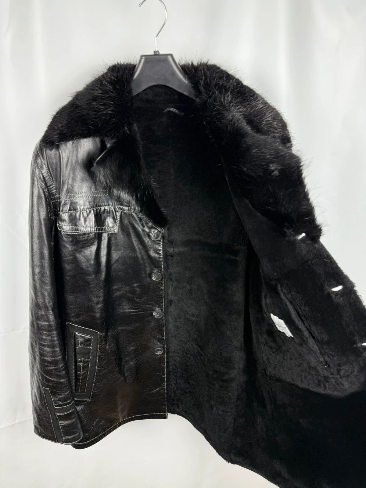 Other Ambrossio Genuine Leather Men Coat Warm size 50 Size US M / EU 48-50 / 2 - 14 Thumbnail