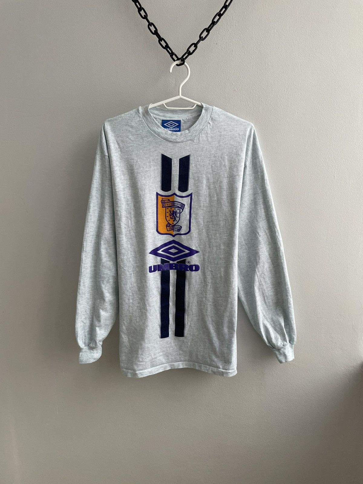 Umbro Scotland 1993 1994 1995 Umbro Cotton Long Sleeve Shirt Tee Size US L / EU 52-54 / 3 - 1 Thumbnail