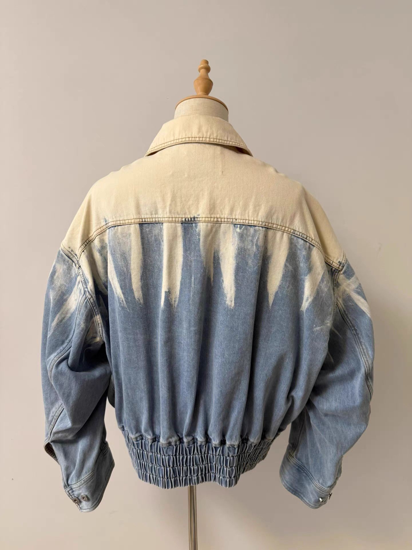 Feng Chen Wang Fengchenwang Paneled Denim Jacket K9 Size US M / EU 48-50 / 2 - 3 Thumbnail