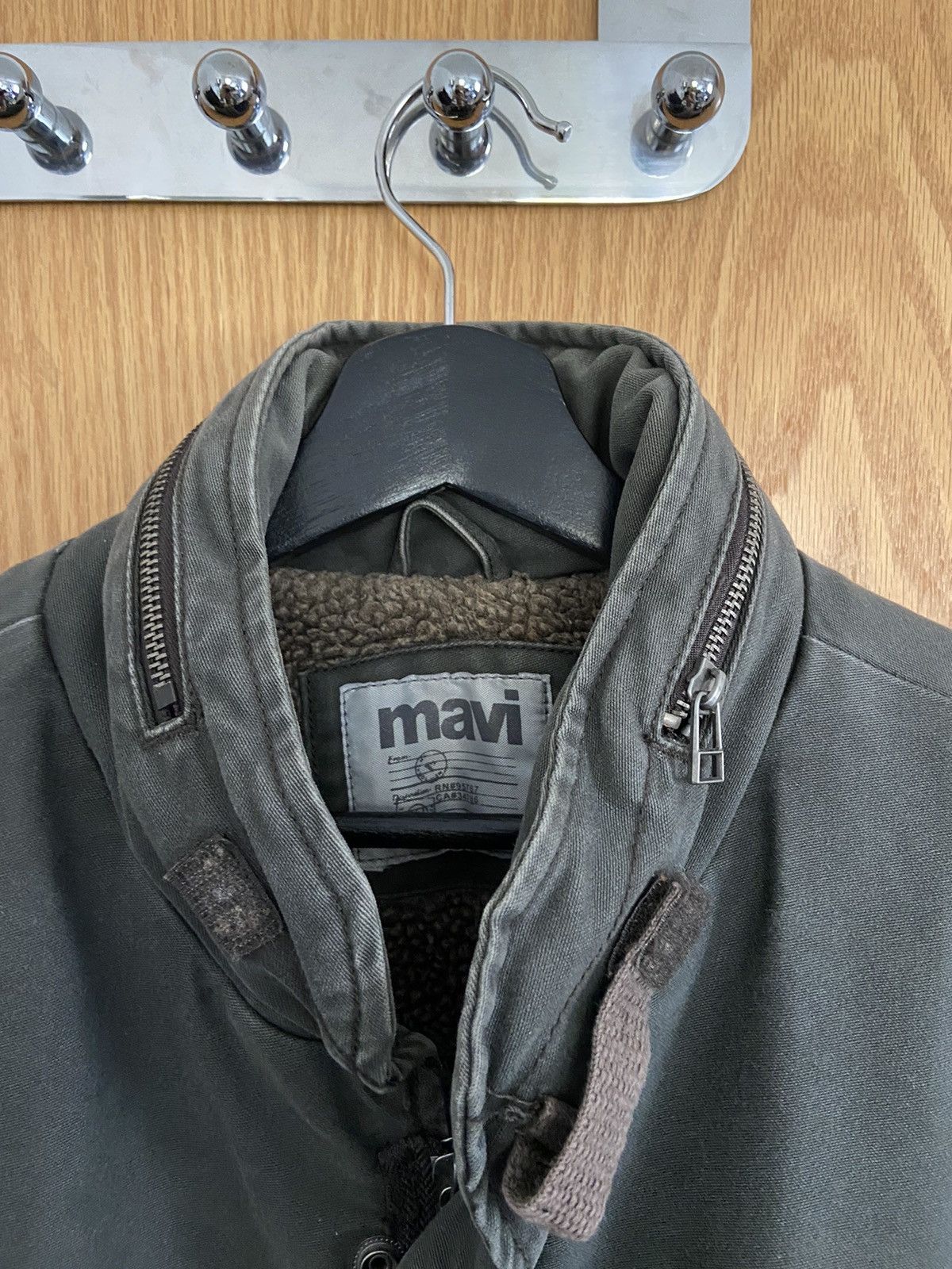 Mavi Vintage Military Jacket Made in Hongkong Kong Size US L / EU 52-54 / 3 - 2 Thumbnail