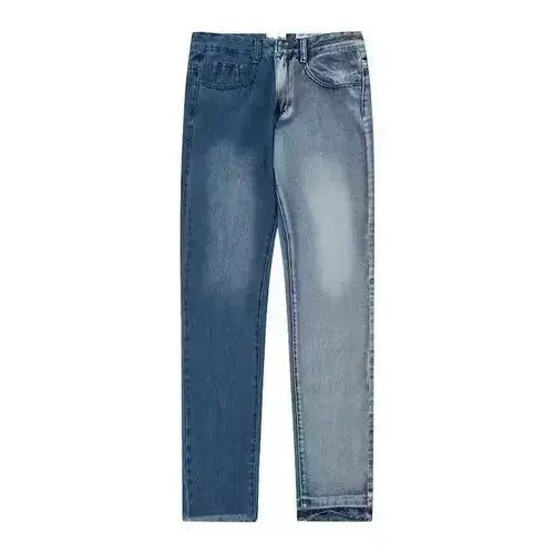 Jean Two tone colour Blue Slim fit jeans Size US 31 - 4 Thumbnail