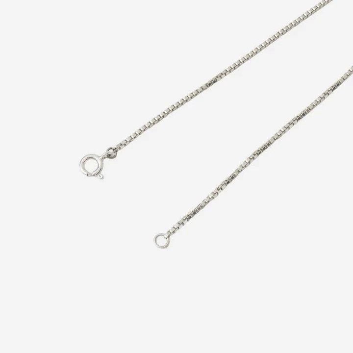 Ma+ M.A.+ Maurizio Amadei Vintage Cross Square Bone Neck Chain Size ONE SIZE - 4 Thumbnail