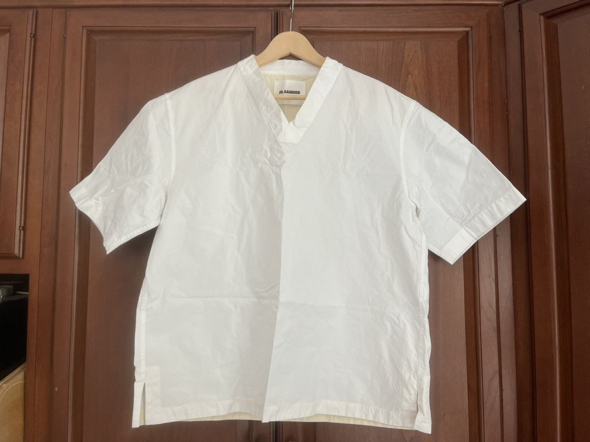 Jil Sander Jil Sander White Shirt Size US L / EU 52-54 / 3 - 1 Thumbnail