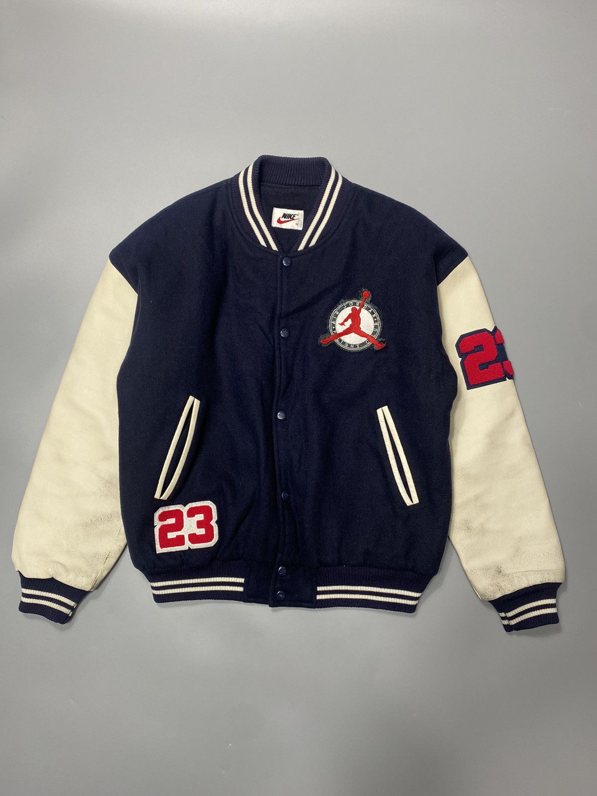 Jordan Brand 1995 Letterman Varsity Jordan- Why Fly Size US M / EU 48-50 / 2 - 2 Thumbnail