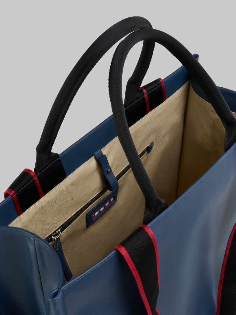 Marni o1srvl11e0624 Tote Bag in Blue Size ONE SIZE - 3 Thumbnail