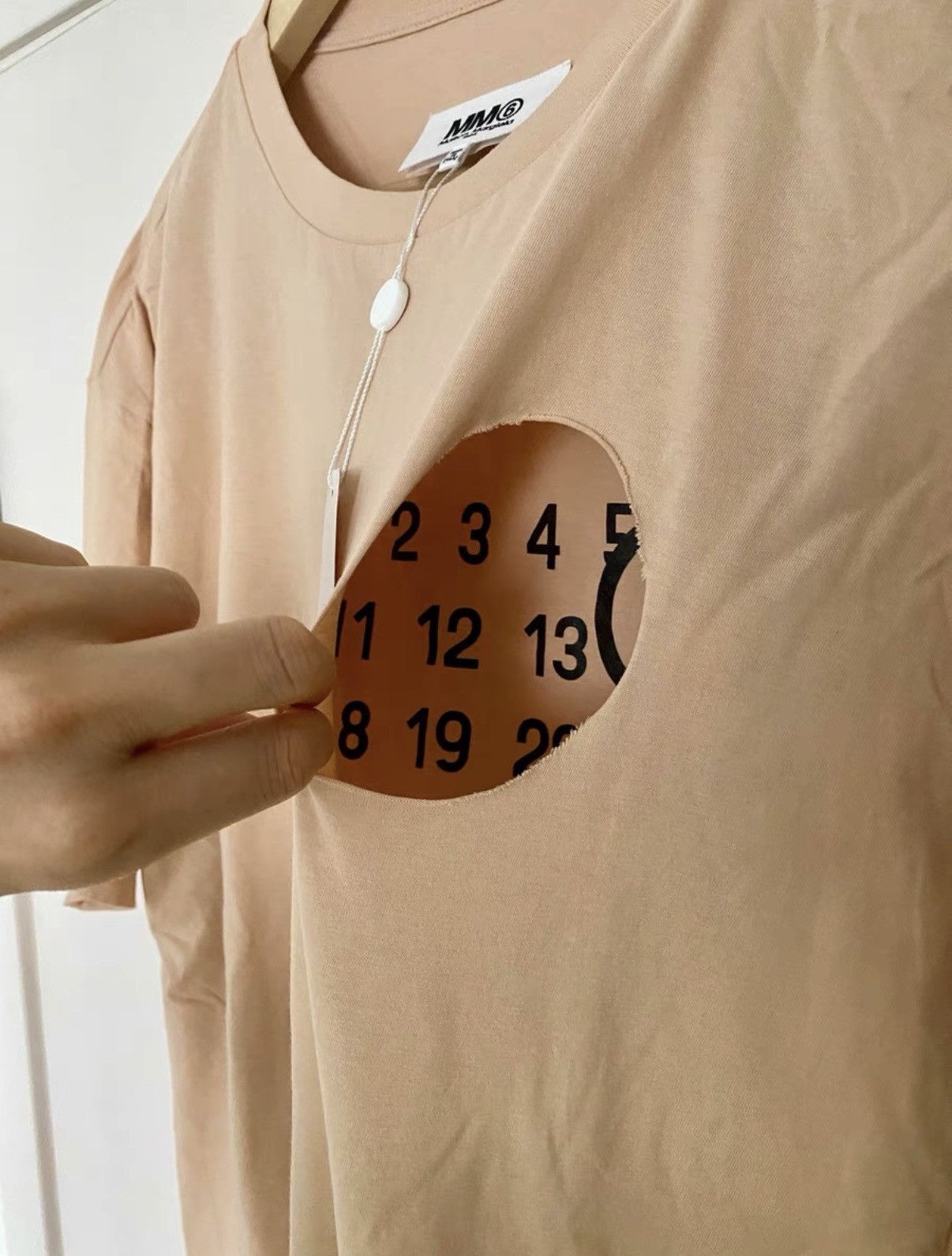 MM6 MM6 Maison Margiela Double-Layer Print Oversized T-Shirt Size US XS / EU 42 / 0 - 3 Thumbnail