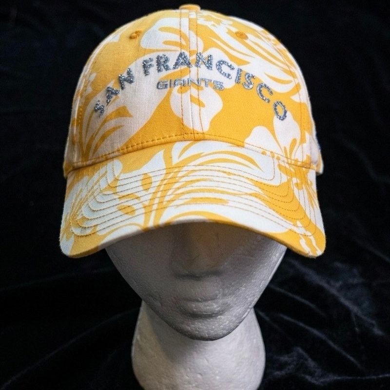 New Era Yellow Floral San Francisco Giants Hat Size ONE SIZE - 1 Thumbnail