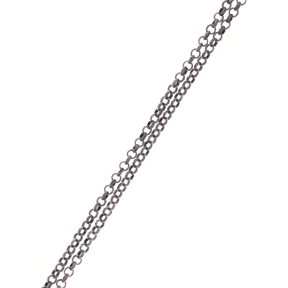 Chrome Hearts Chrome Hearts R16 Roll Chain Necklace Silver Size ONE SIZE - 2 Thumbnail
