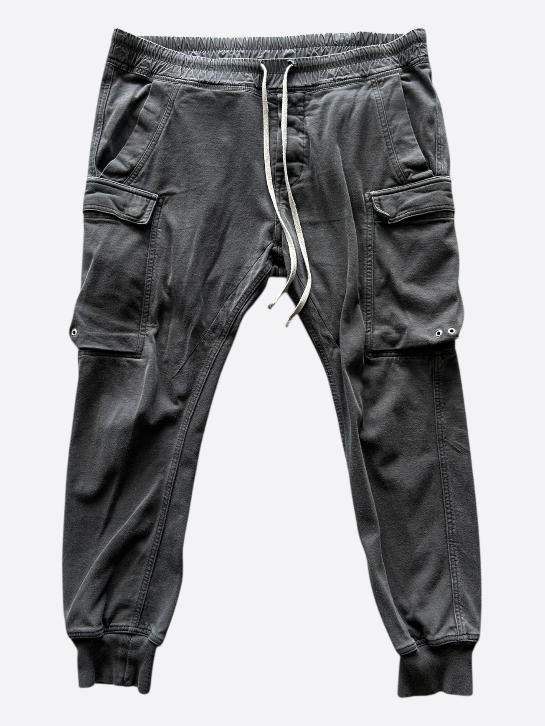 Rick Owens Rick Owens Black Cargo Jogger Pants Size US 38 / EU 54 - 1 Thumbnail