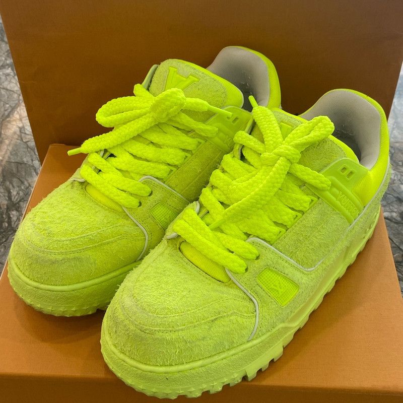 Louis Vuitton Louis Vuitton Trainer Maxi Low-Top Sneakers 0079 Size US 8.5 / EU 41-42 - 1 Thumbnail
