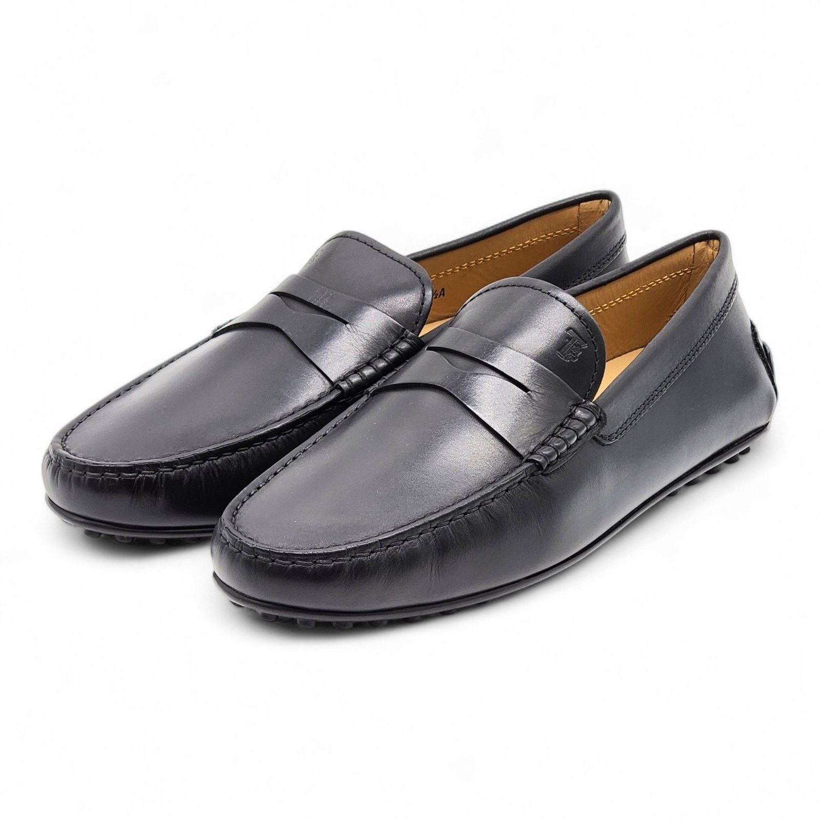 Gommino Men’s Leather Loafers Black UK 6.5 US 8 - New $695