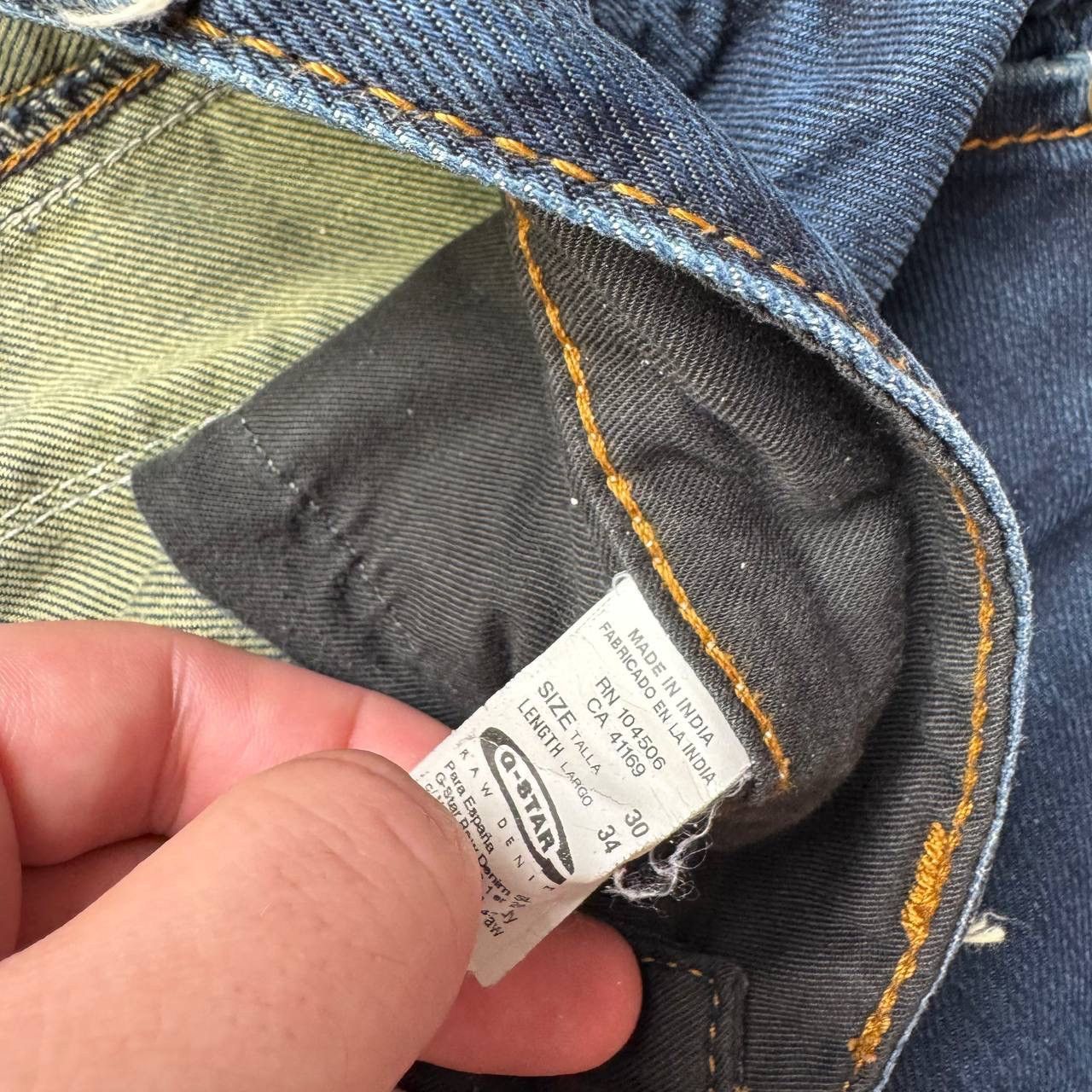 G-Star G-Star Raw Vintage Cargo Denim Jeans Size US 30 / EU 46 - 14 Thumbnail