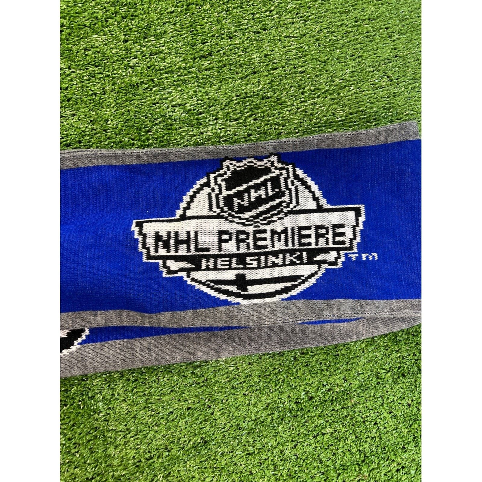 Reebok Reebok Buffalo Sabres/Ducks NHL Hockey Scarf scarve Knit Size 34 - 6 Thumbnail