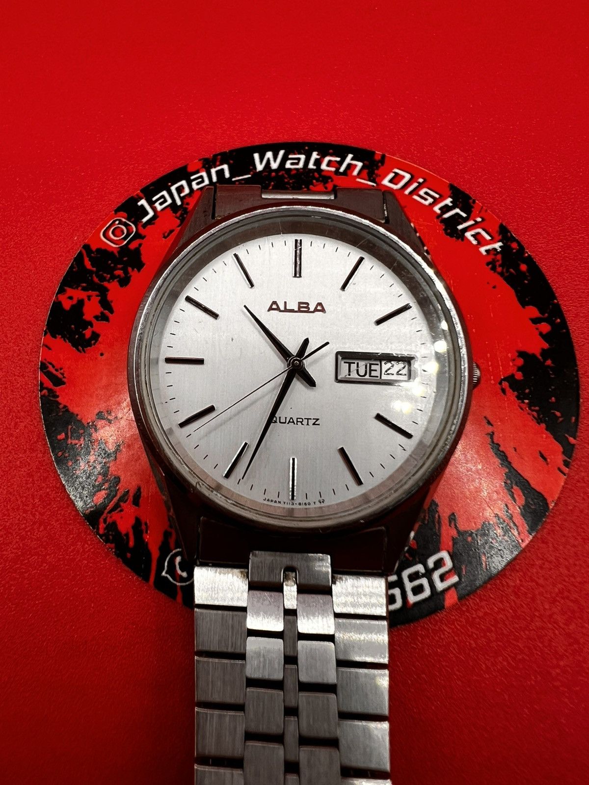 ALBA × Vintage Seiko alba quarz w041-5030 digital watch | Grailed