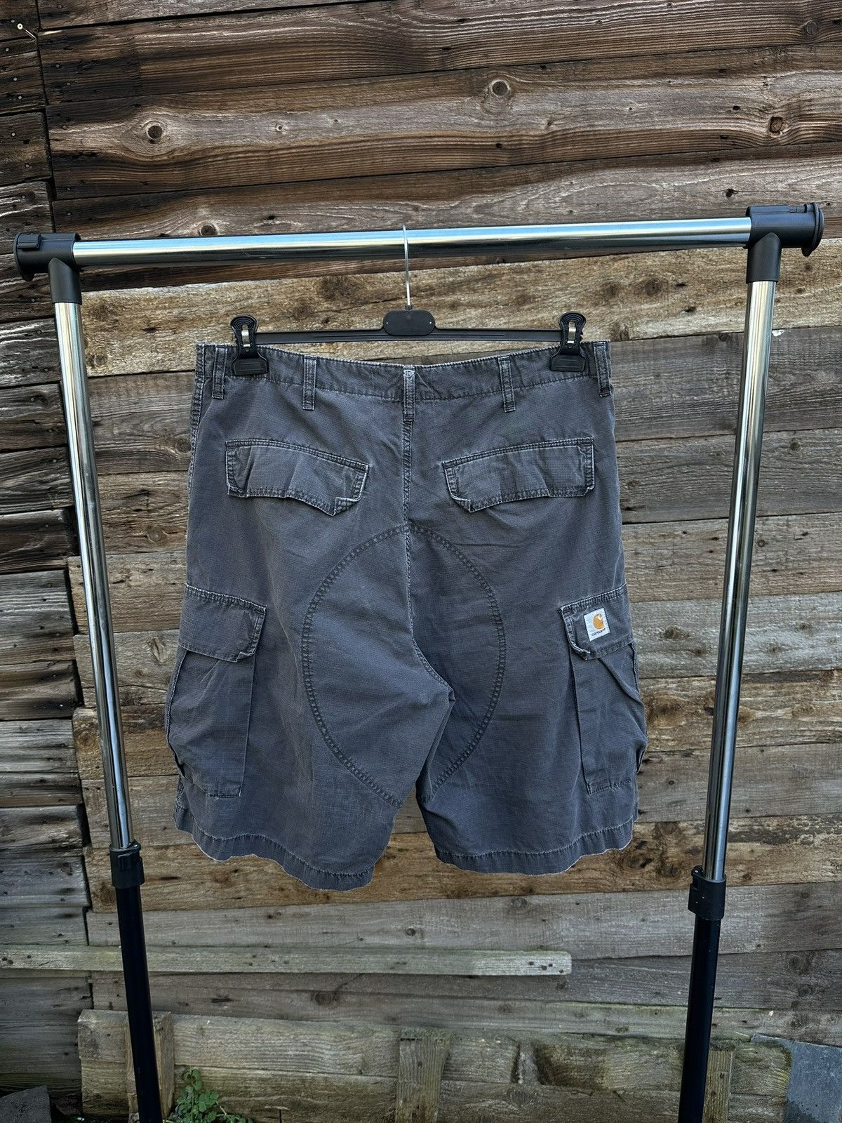 Carhartt × Vintage Vintage Carhartt Cargo Shorts Streetwear Y2k Size US 36 / EU 52 - 1 Thumbnail