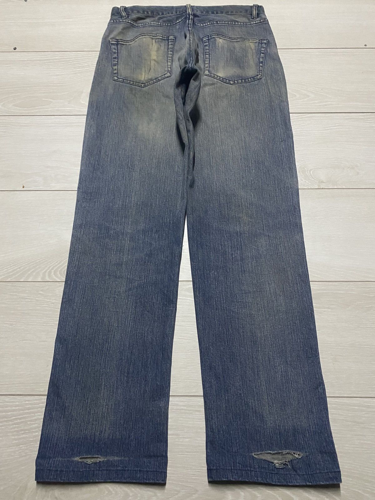 Beverly Hills Polo Club Vintage Beverly Hills Polo Club Mud Wash Loose Jeans Size US 30 / EU 46 - 2 Thumbnail