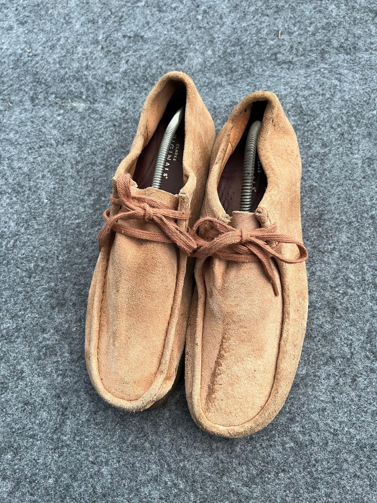Clarks Clarks wallabe tan suede low top Size US 11 / EU 44 - 3 Thumbnail