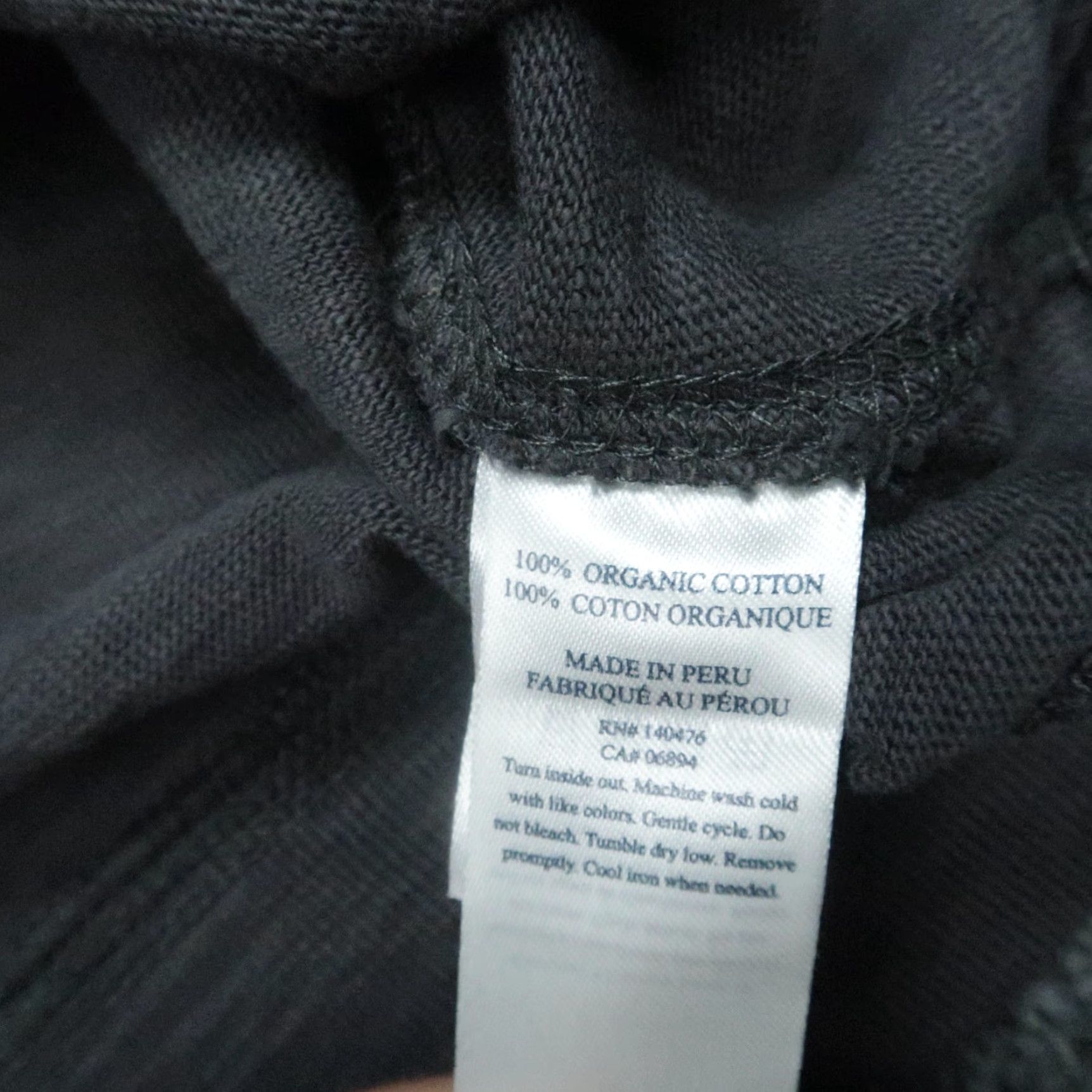 Faherty Faherty Hoodie Mens Medium Gray Sunwashed Slub Midweight Pullover Hooded Size US M / EU 48-50 / 2 - 4 Thumbnail