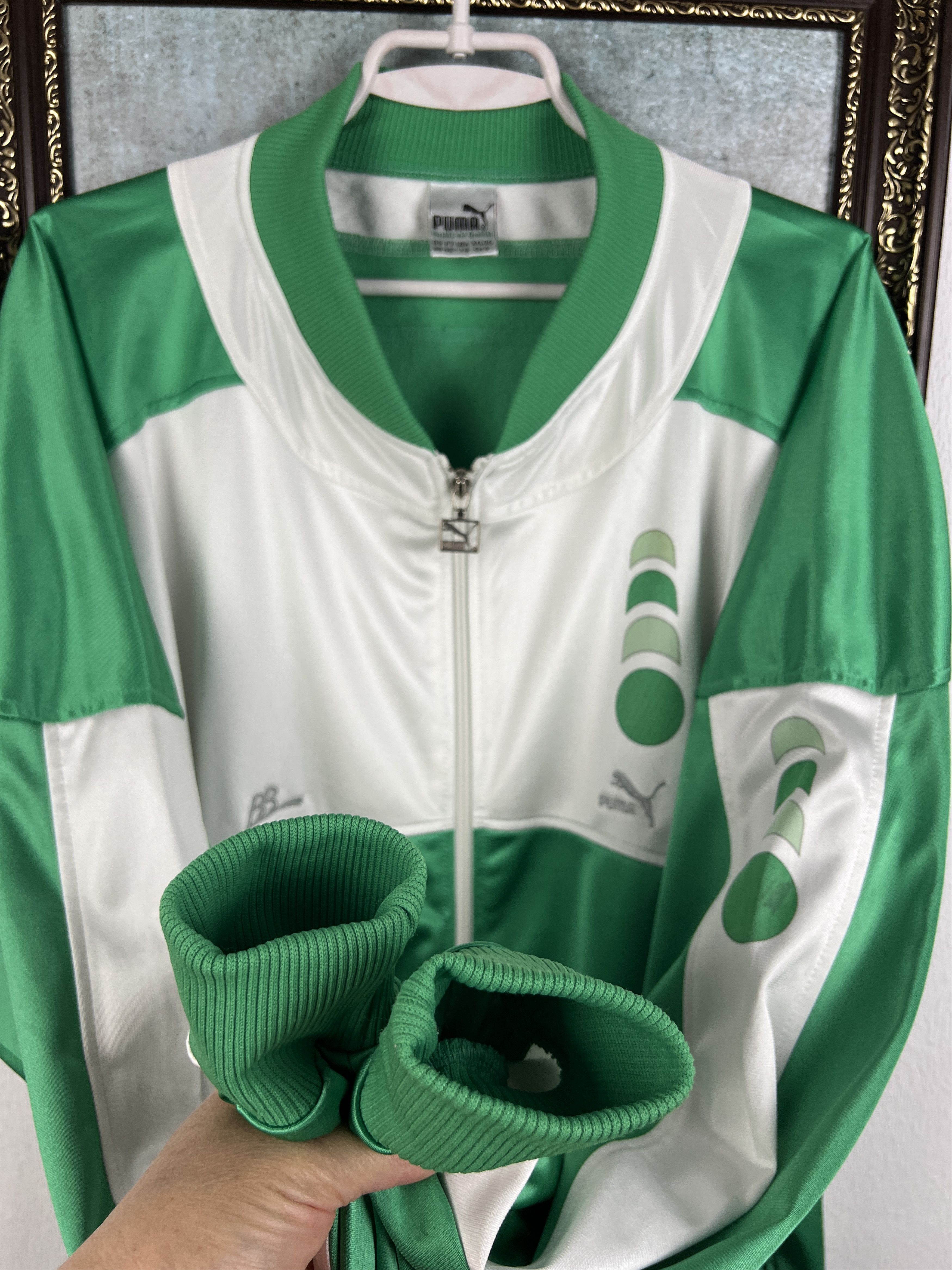 Puma Vintage 80's Tennis Boris Becker Jacket Set Track Suit Rare Size US XXL / EU 58 / 5 - 6 Thumbnail