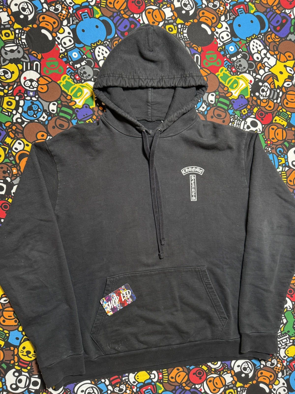 Chrome Hearts Chrome Hearts Black Script Pullover Hoodie Size US L / EU 52-54 / 3 - 3 Thumbnail