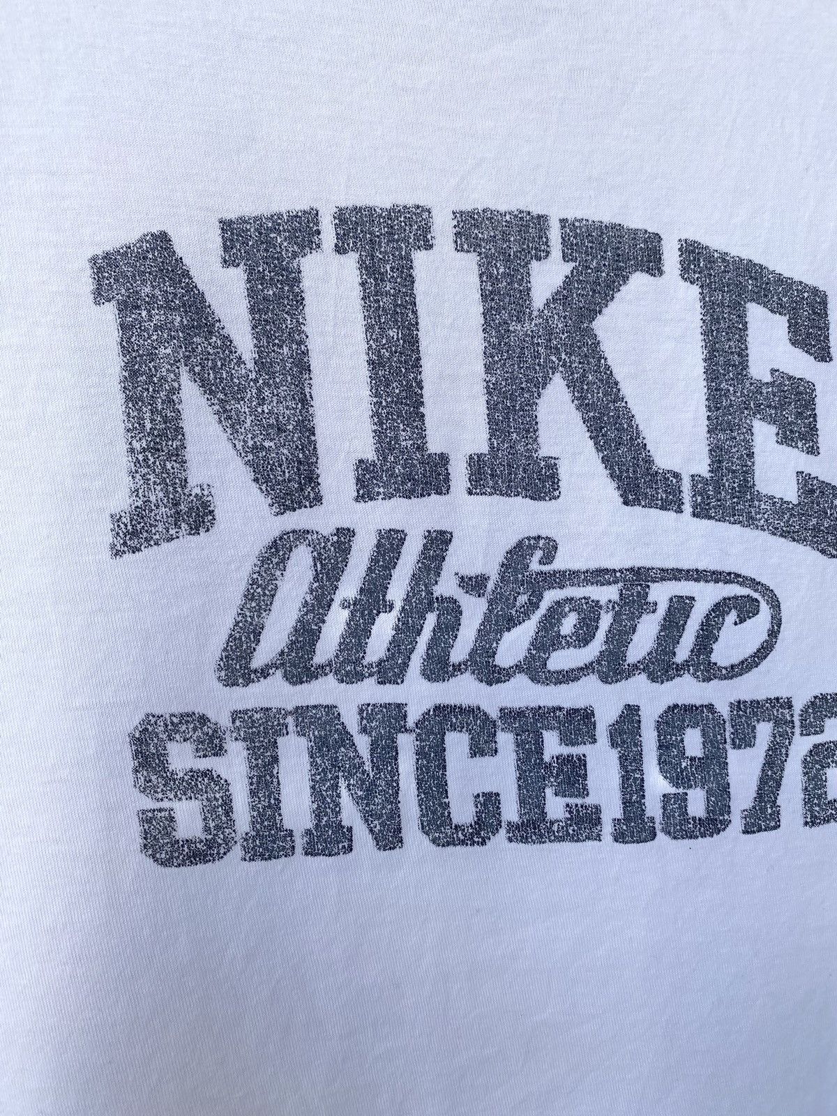 Nike × Vintage Nike Vintage Big Retro Logo Tee Shirt Y2K Size US M / EU 48-50 / 2 - 7 Thumbnail