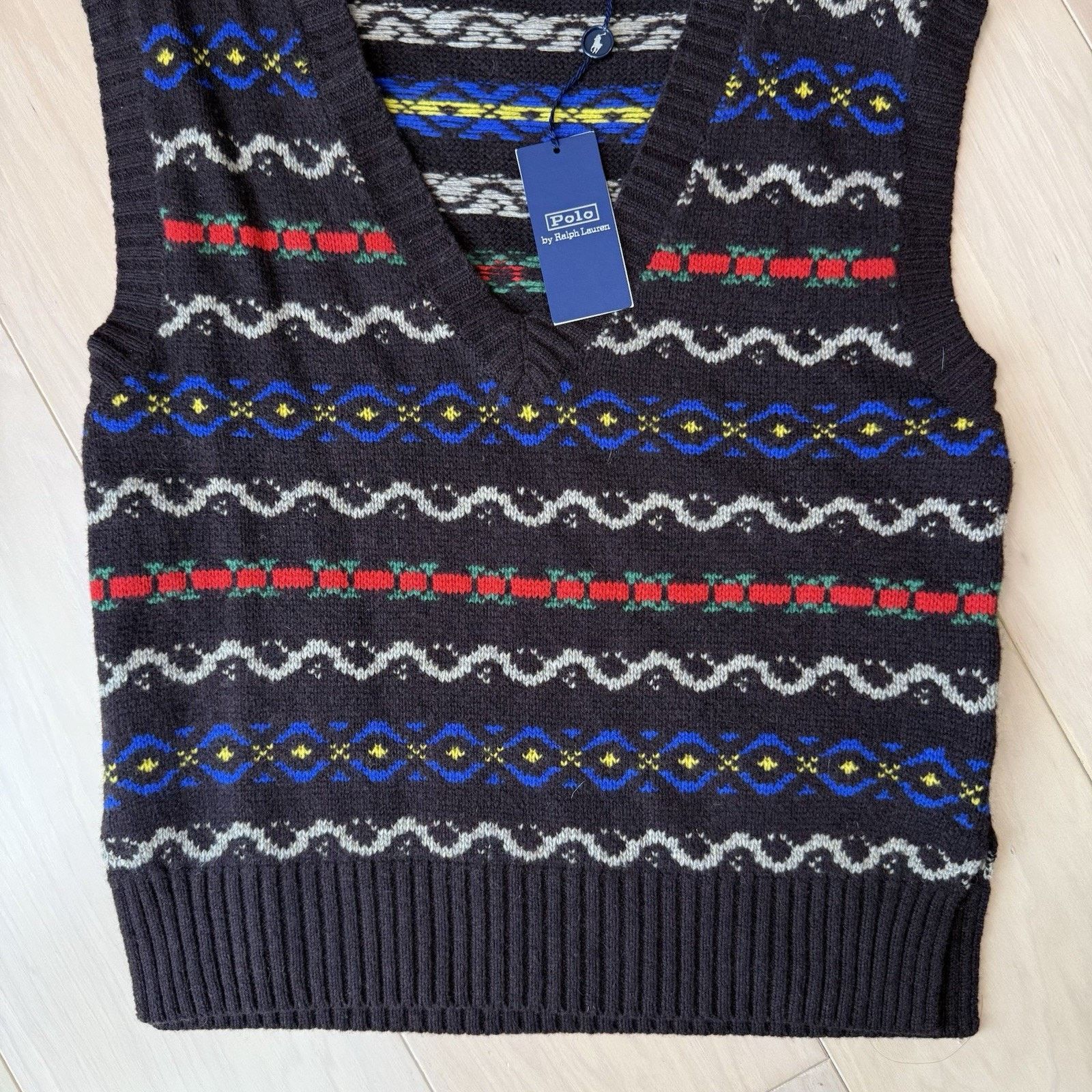 Polo Ralph Lauren Polo Ralph Lauren Fair Isle Sweater Vest Women's XS Size XS / US 0-2 / IT 36-38 - 5 Thumbnail