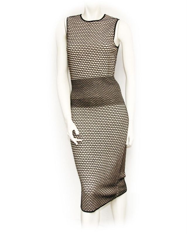 Alexander McQueen Alexander McQueen Mid Long Sleeveless Stretch Dress Size M / US 6-8 / IT 42-44 - 11 Thumbnail