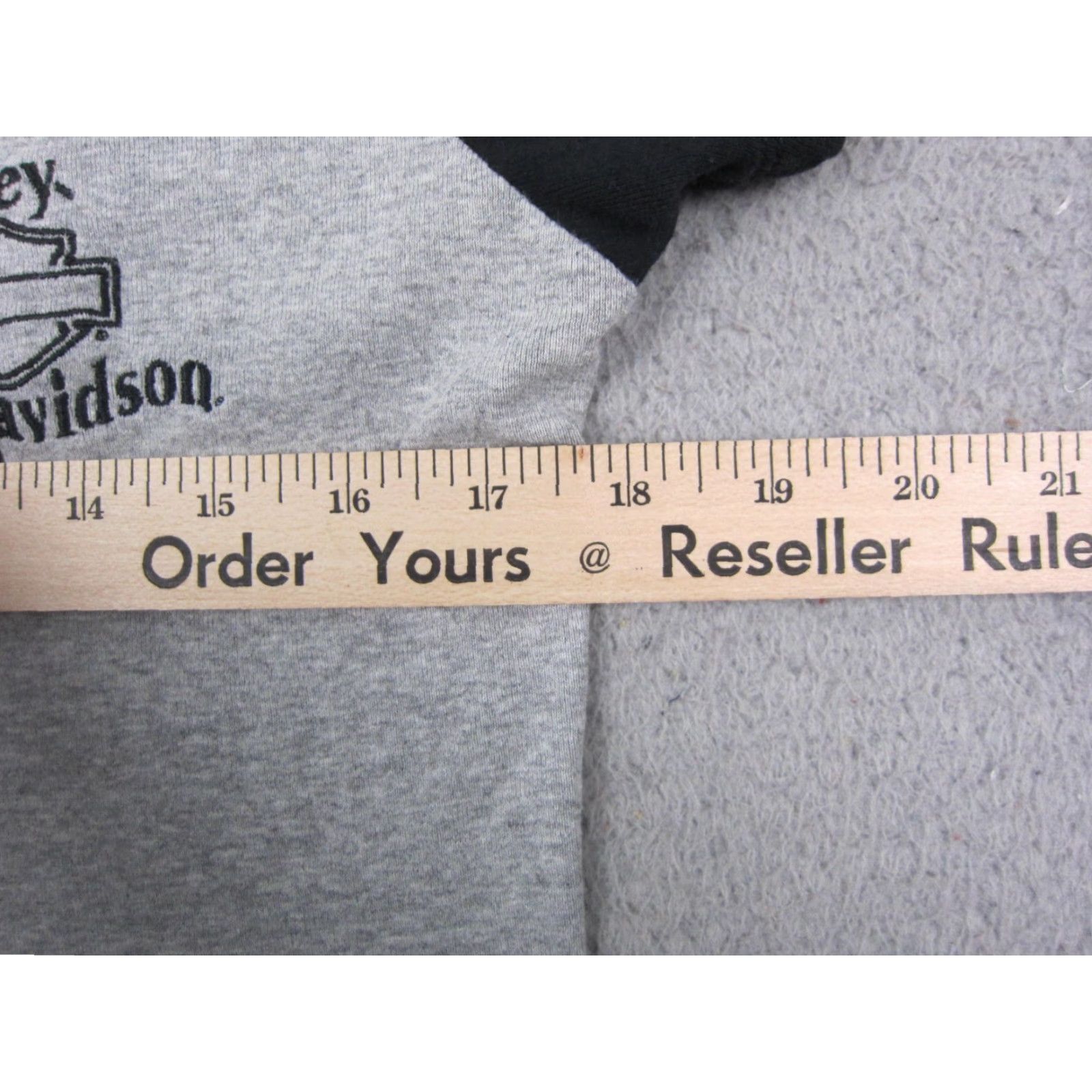 Harley Davidson VINTAGE Harley Davidson Shirt Womens Large Gray Motorcycle Size L / US 10 / IT 46 - 7 Thumbnail