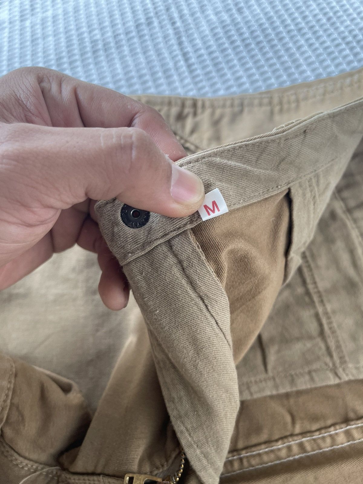 HOLLYWOOD RANCH MARKET Vintage’90s🔥HR MARKET BUZZ RICKSON🔥Extra Heavy Cargo Pants Size US 31 - 13 Thumbnail