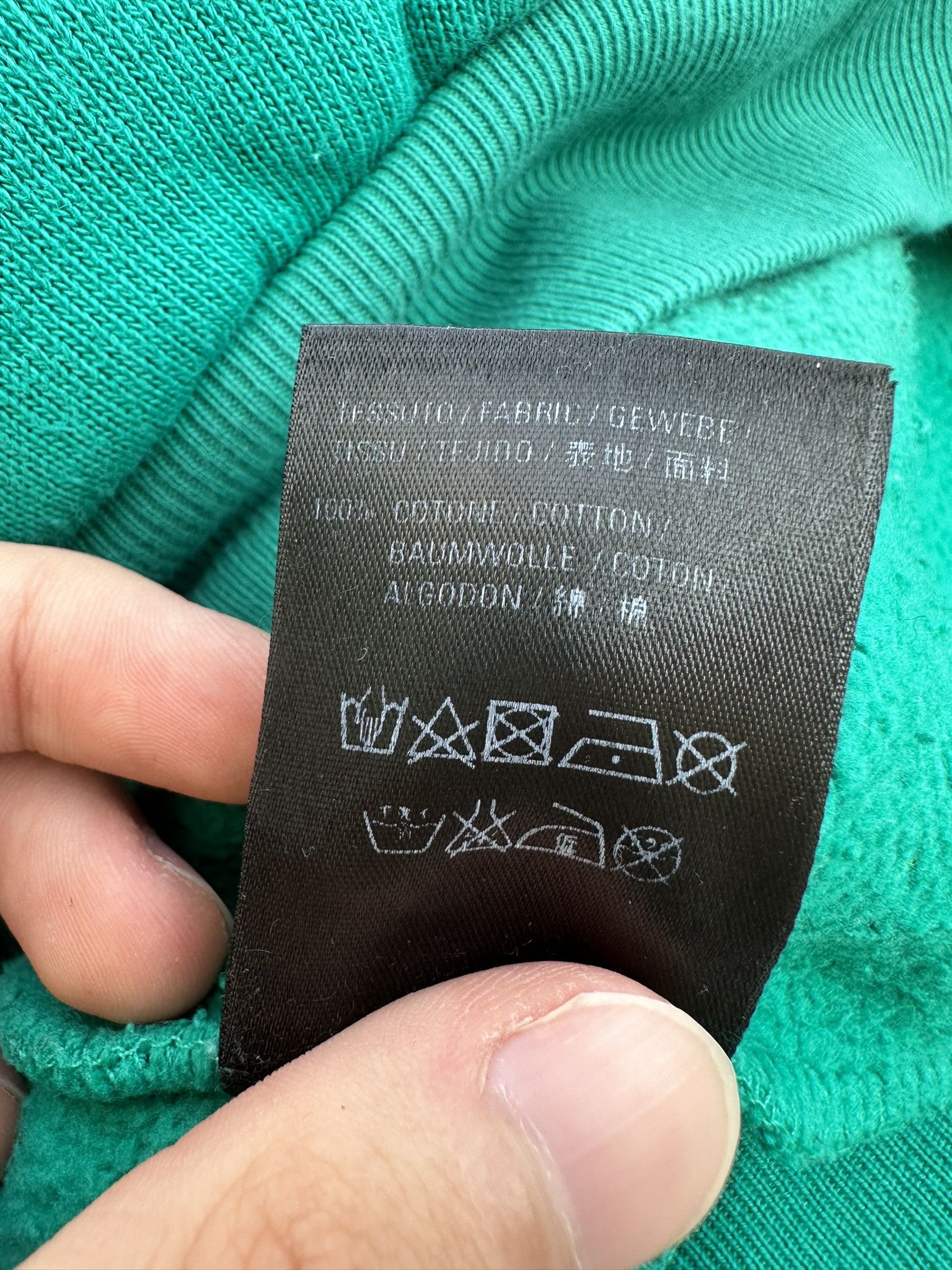 Balenciaga Balenciaga Sweatshirt BB Crown Logo Turquoise Hoodie Size US S / EU 44-46 / 1 - 11 Thumbnail