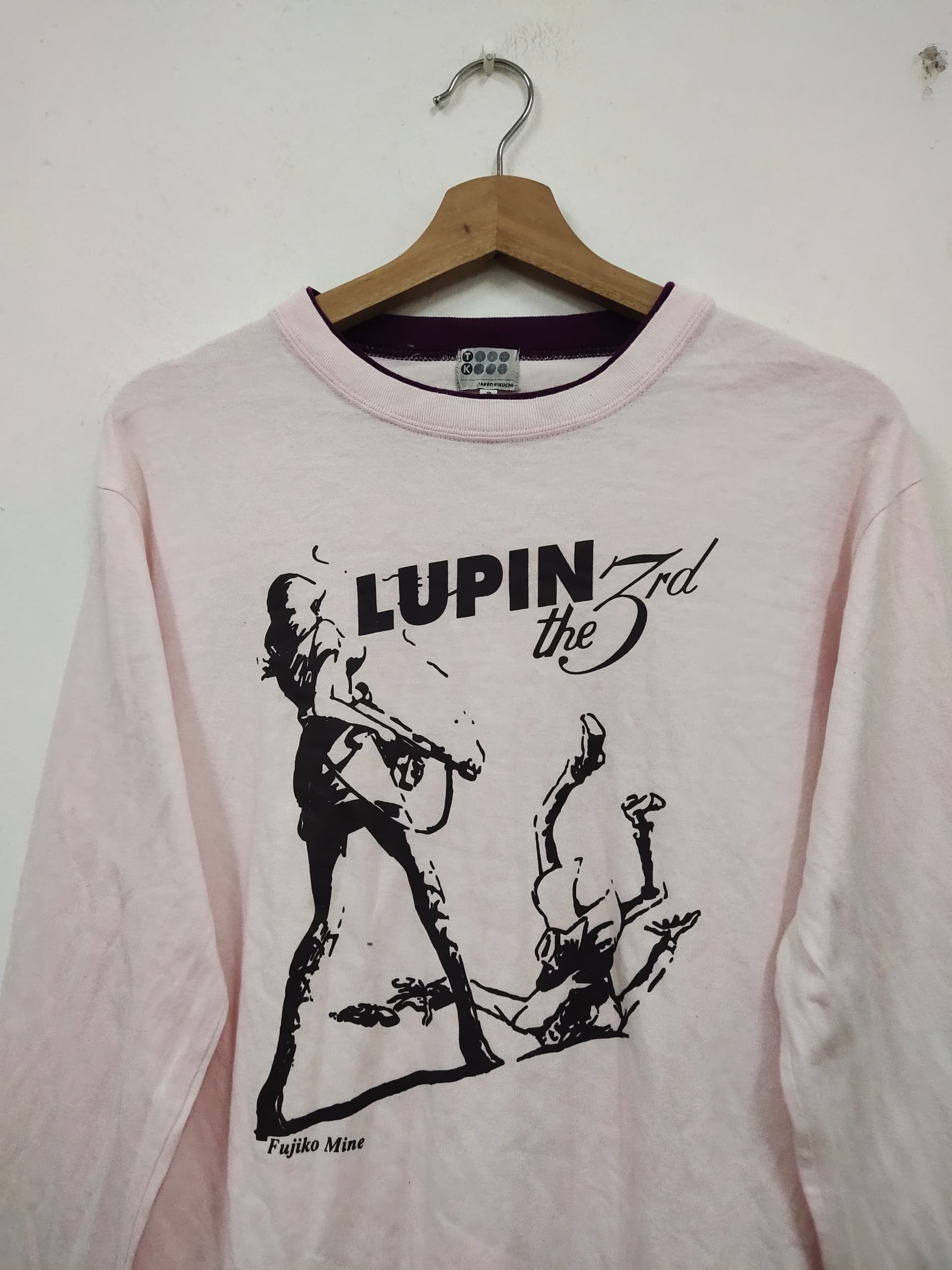 Anime Lupin The 3rd Anime movie t shirt X Takeo Kukichi tee Size US L / EU 52-54 / 3 - 6 Thumbnail