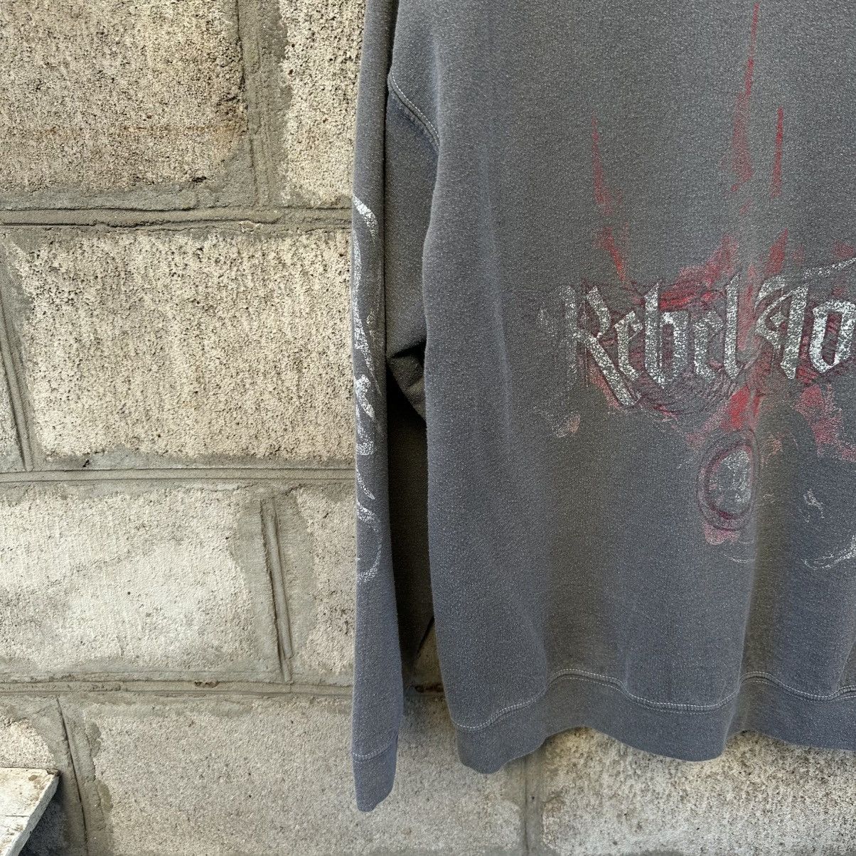 Le Grande Bleu (L.G.B.) Vinatge Rebel Tour Zip Hoodie Gothic Grunge Rave Size M Y2K Size US M / EU 48-50 / 2 - 3 Thumbnail