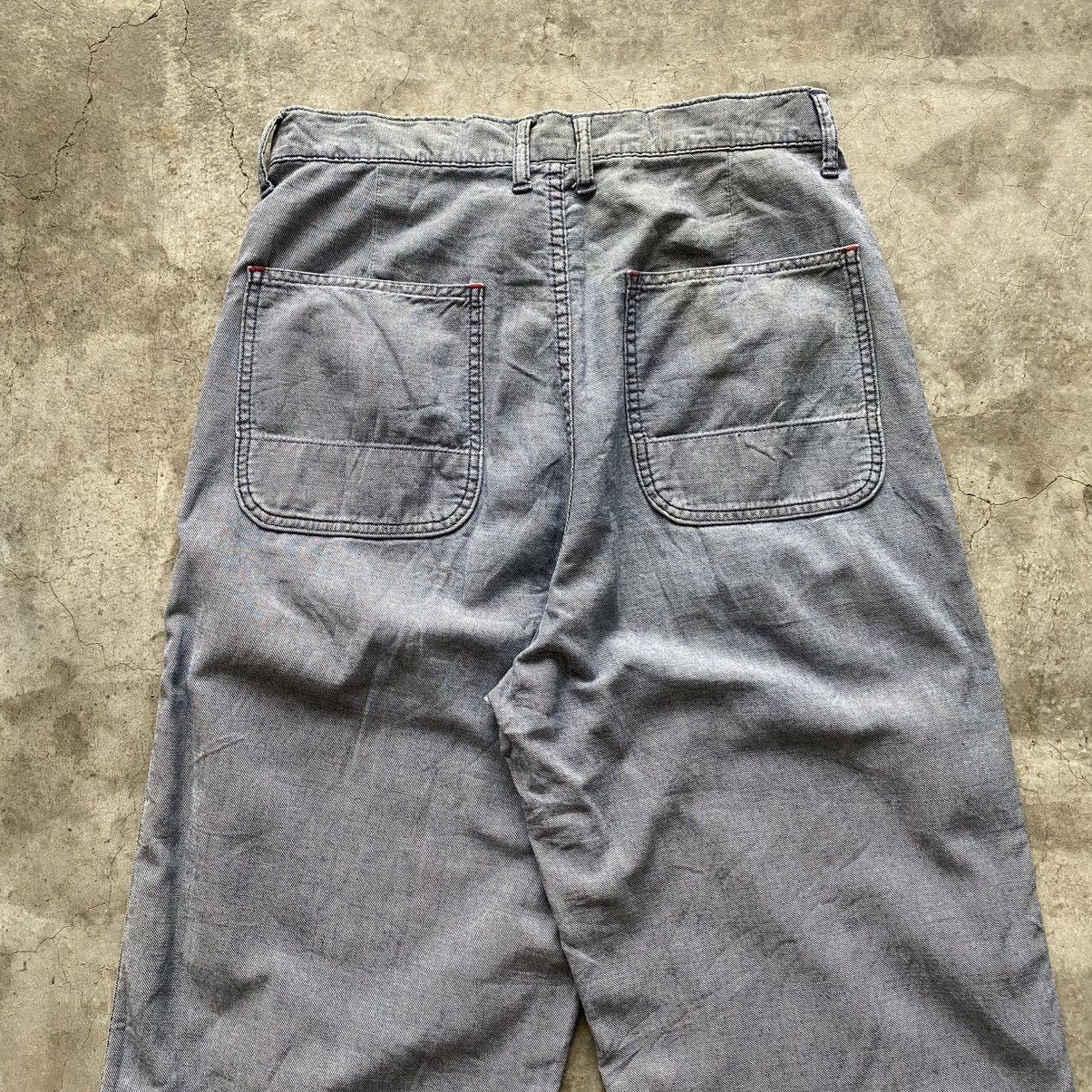 If Six Was Nine × Issey Miyake × Le Grande Bleu (L.G.B.) Vintage Hysteric Glamour Baggy Wide Pants w29 Size US 29 - 6 Thumbnail