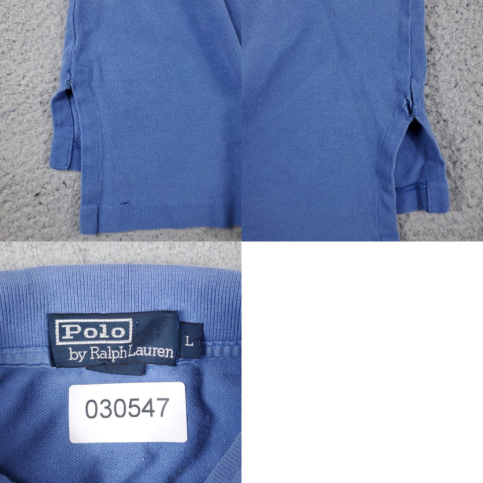 Ralph Lauren Ralph Lauren Polo Shirt Shirt Adult L Blue Cotton Short Sleeve Button-Front Logo Casual Classic Preppy Mens Size US L / EU 52-54 / 3 - 8 Thumbnail