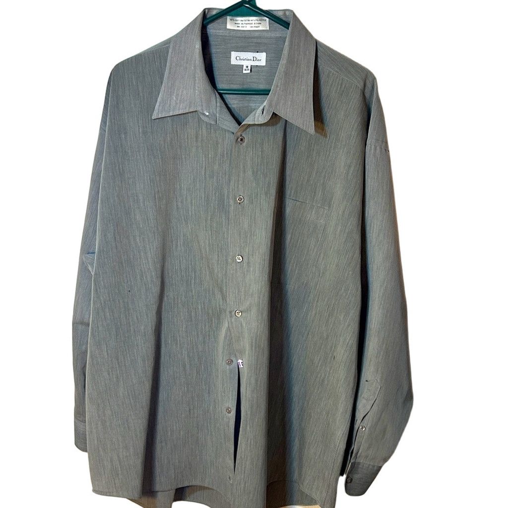 christian dior dress shirt mens Results for Designer Shirts for Men  Ready-to-Wear / white