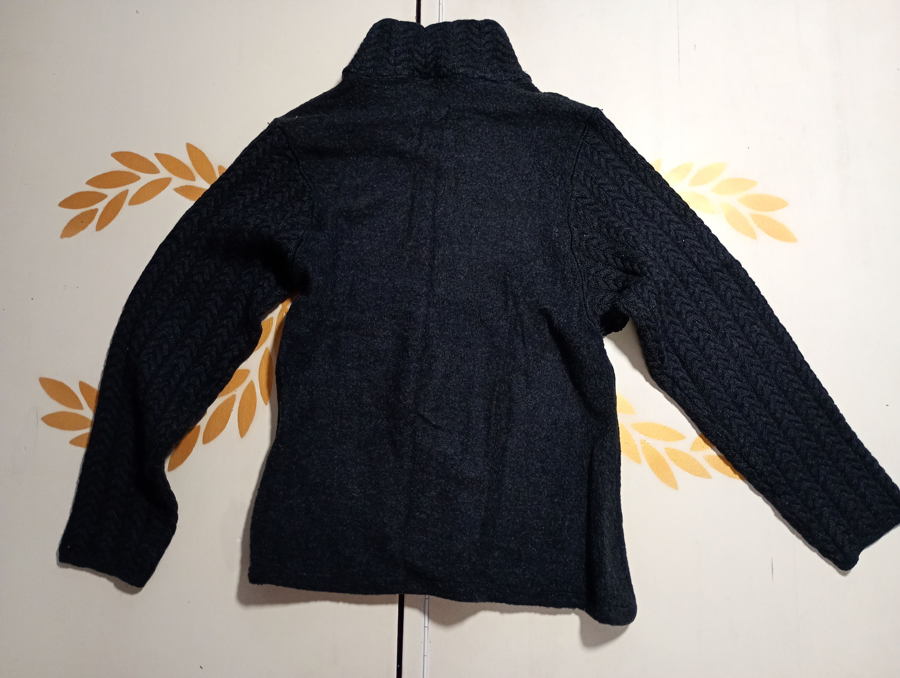 Barbour BARBOUR Women Knitted Wool SOFT CABLE FULL-ZIP Cardigan 16 Size XL / US 12-14 / IT 48-50 - 8 Thumbnail