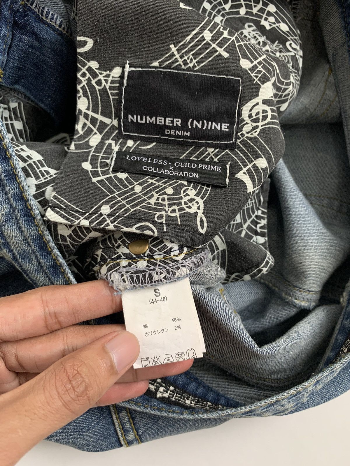 Number (N)ine Number Nine Splatter Jeans Size US 31 - 3 Thumbnail