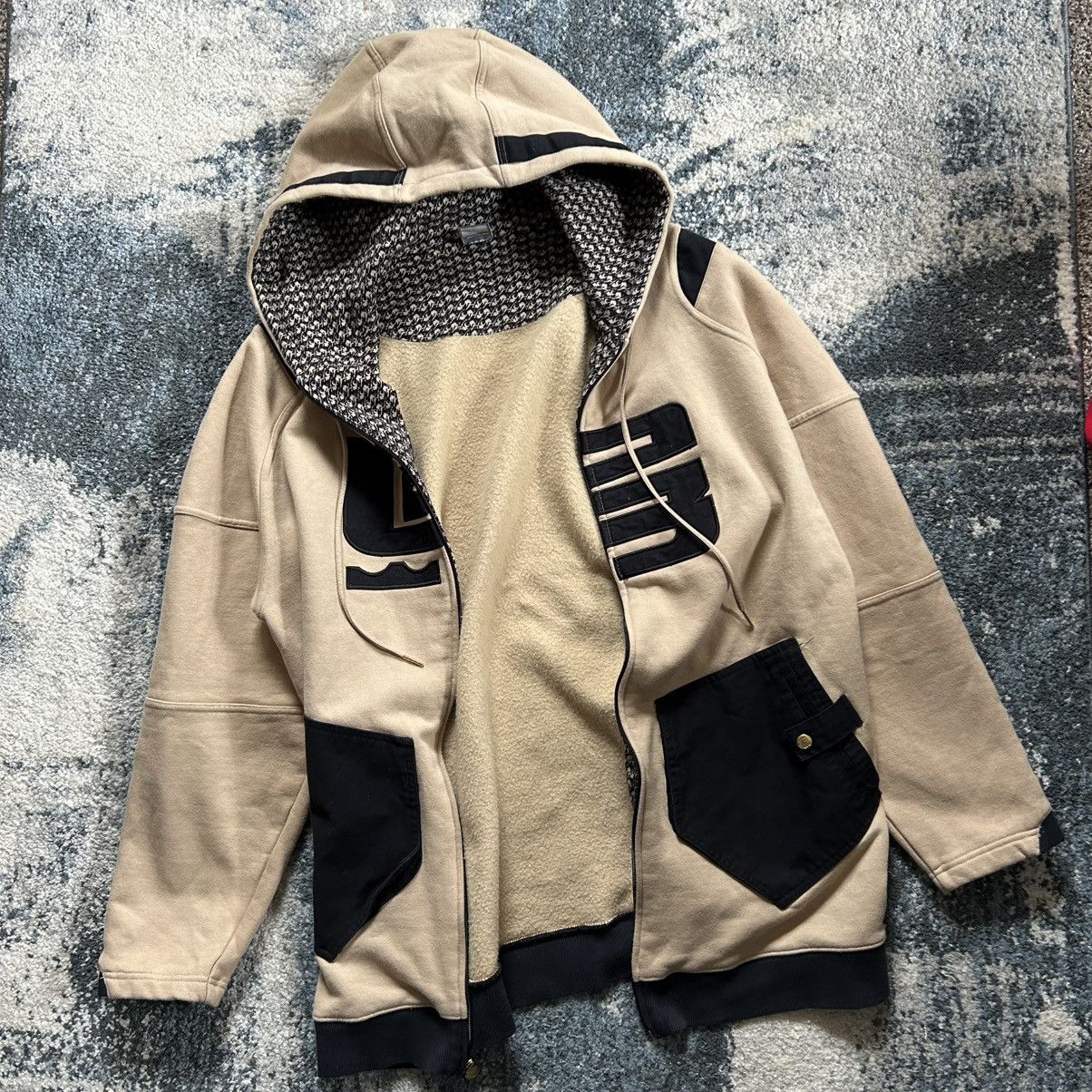 Vintage 2003 NiKE AiR ZOOM GENERATiON LeBron James YKK ZiP UP HOODiE Size US XL / EU 56 / 4 - 13 Thumbnail