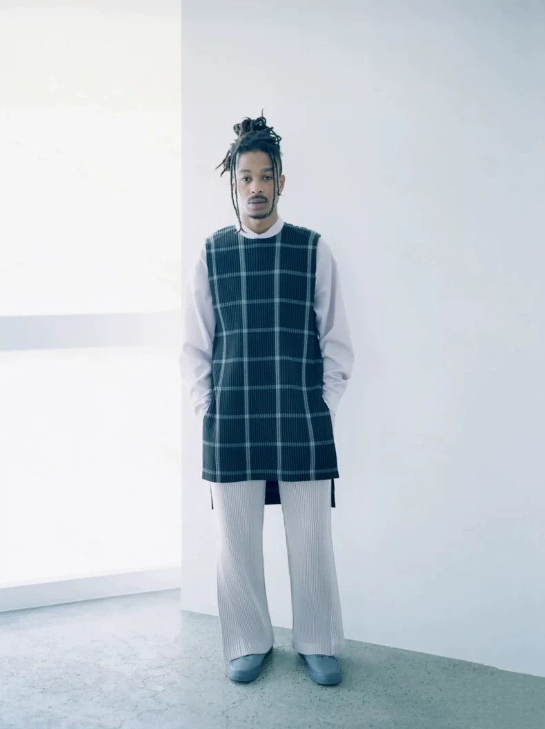 Issey Miyake Issey Miyake Black and white checkered vest Size M / US 6-8 / IT 42-44 - 2 Thumbnail