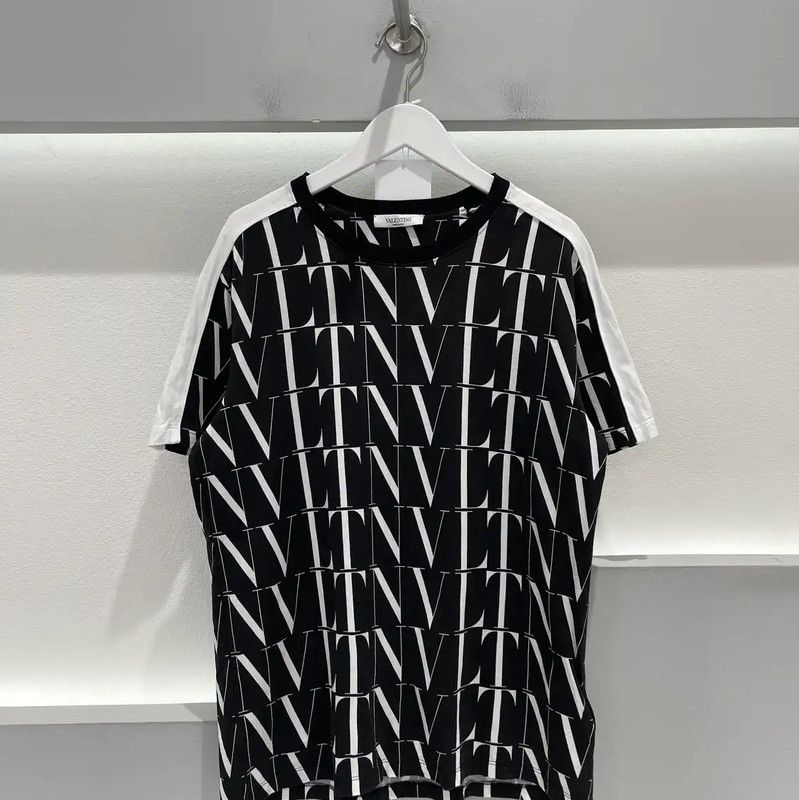 Valentino Valentino Summer Color Block Cotton T-Shirt 0089 Size US S / EU 44-46 / 1 - 1 Thumbnail