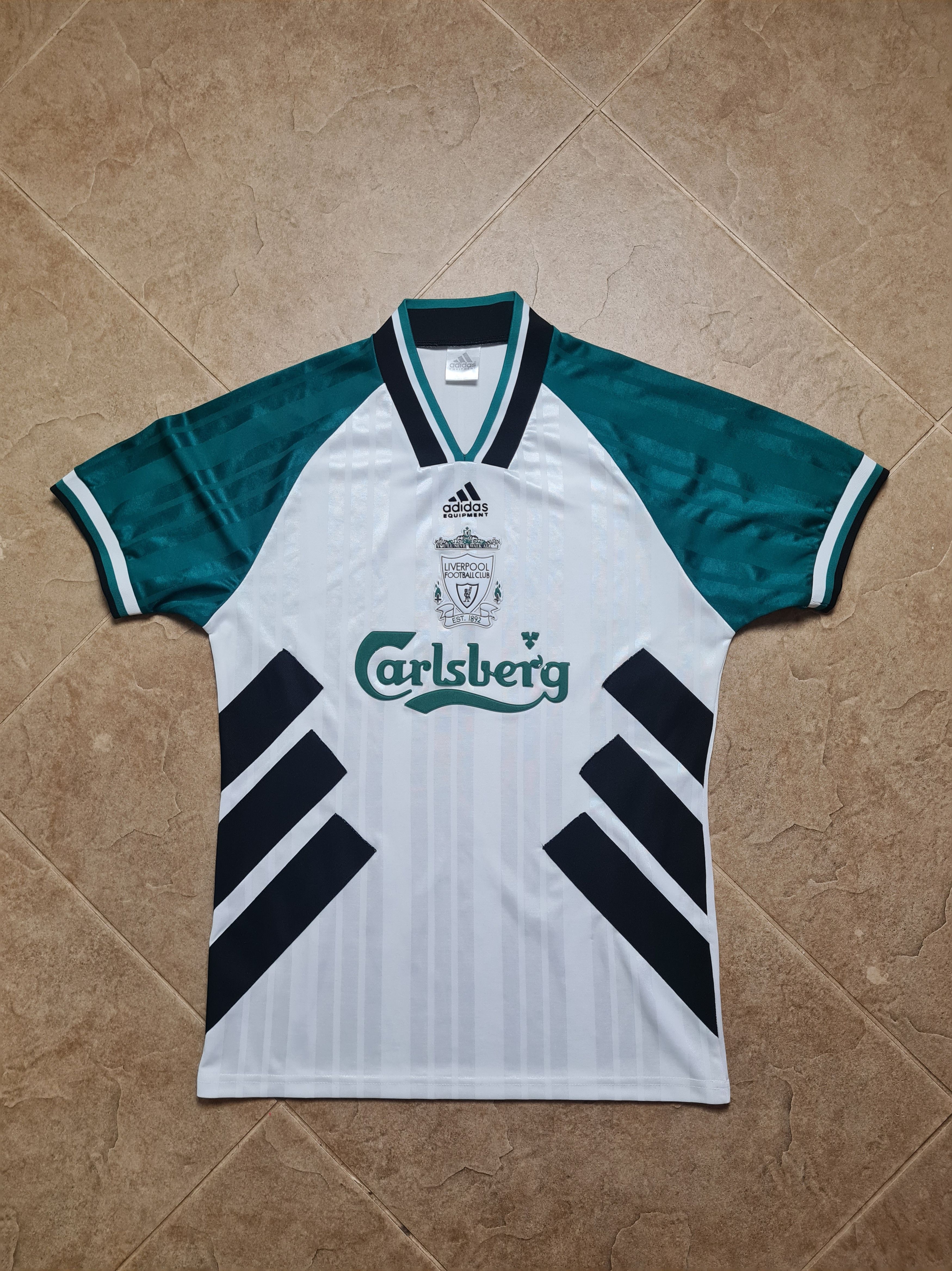 Adidas Football Jersey Liverpool Adidas 1993/1994 Away Soccer Shirt Size US S / EU 44-46 / 1 - 10 Thumbnail