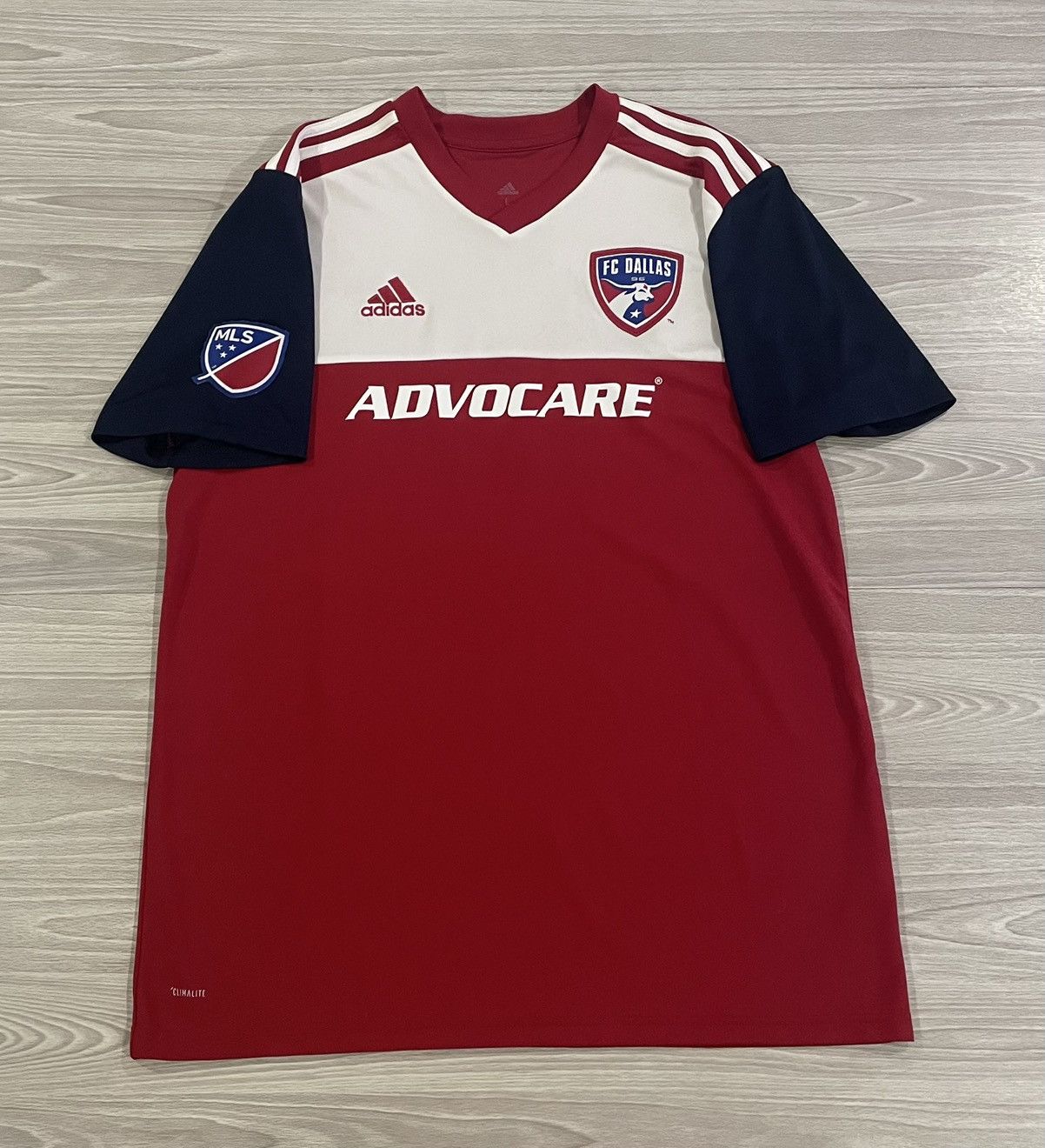 Adidas Adidas 2017/18 FC Dallas #9 Soccer Jersey Men’s Size Large Size US L / EU 52-54 / 3 - 1 Thumbnail