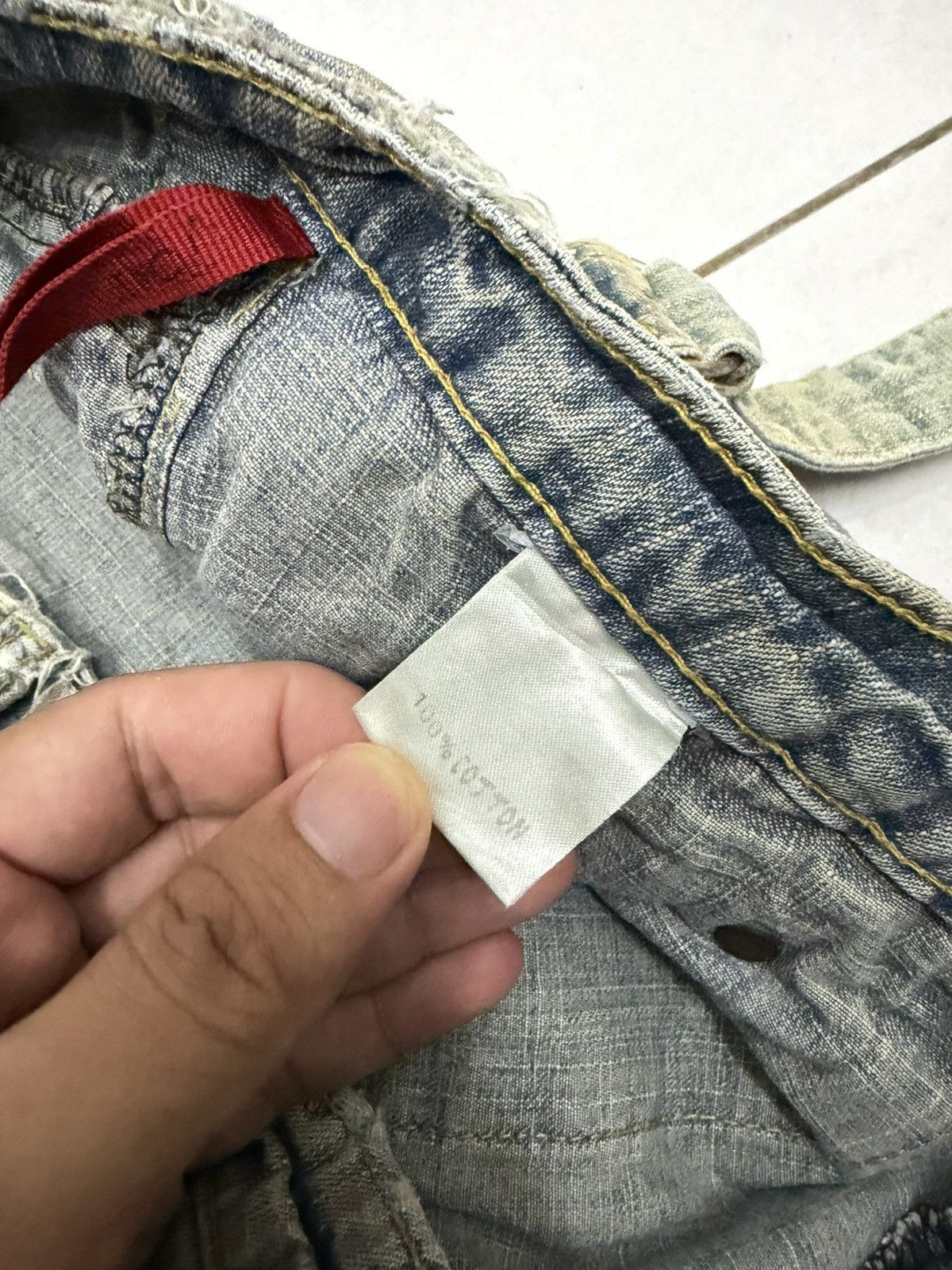 Japanese Brand Rare Sick Joneaa Mud Wash Multipockets Tactikal Denim Jeans Size US 35 - 11 Thumbnail