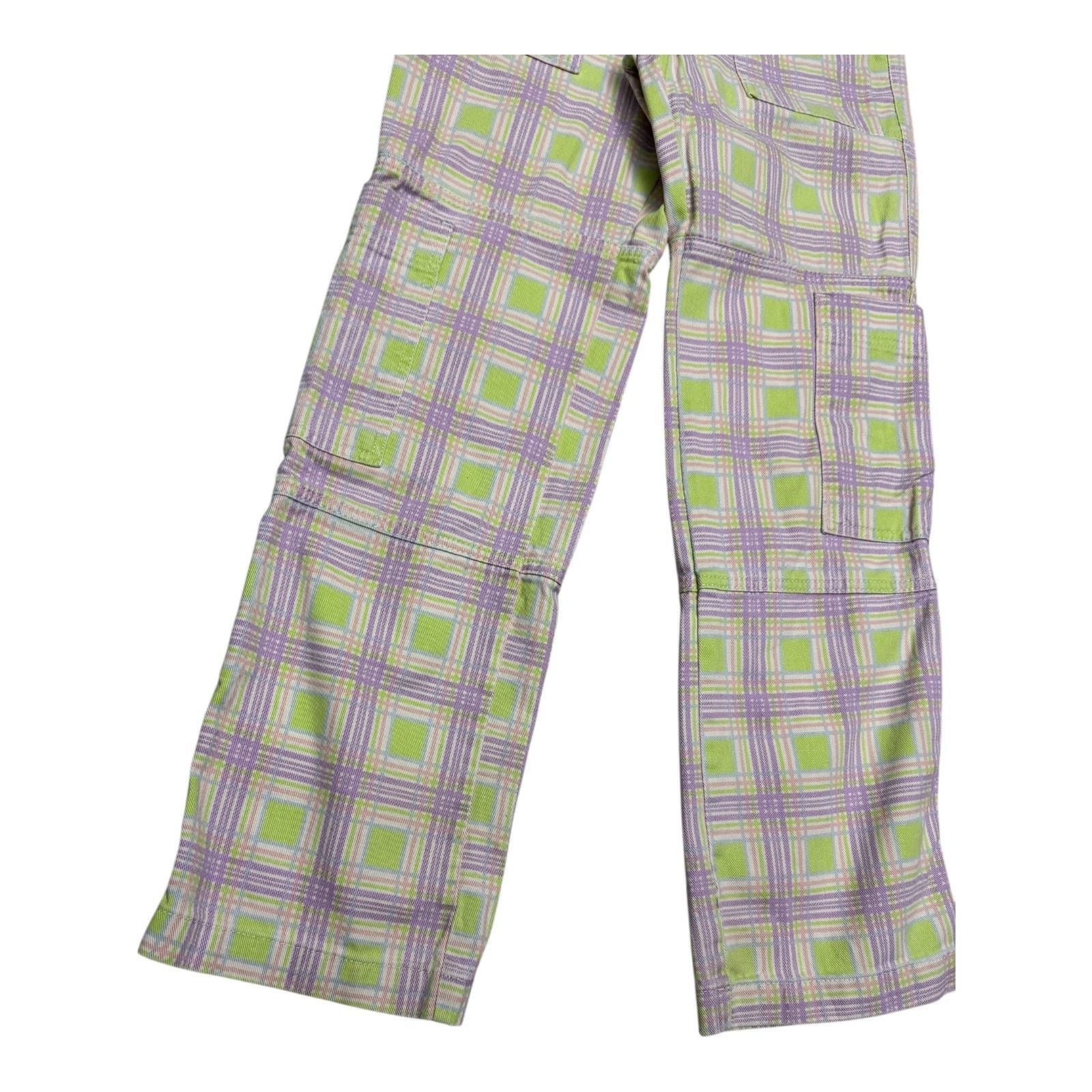 Other RUGGED JEANS Plaid Pastel Streetwear Denim Pants Jeans 24 Size 24" / US 00 / IT 34 - 6 Thumbnail