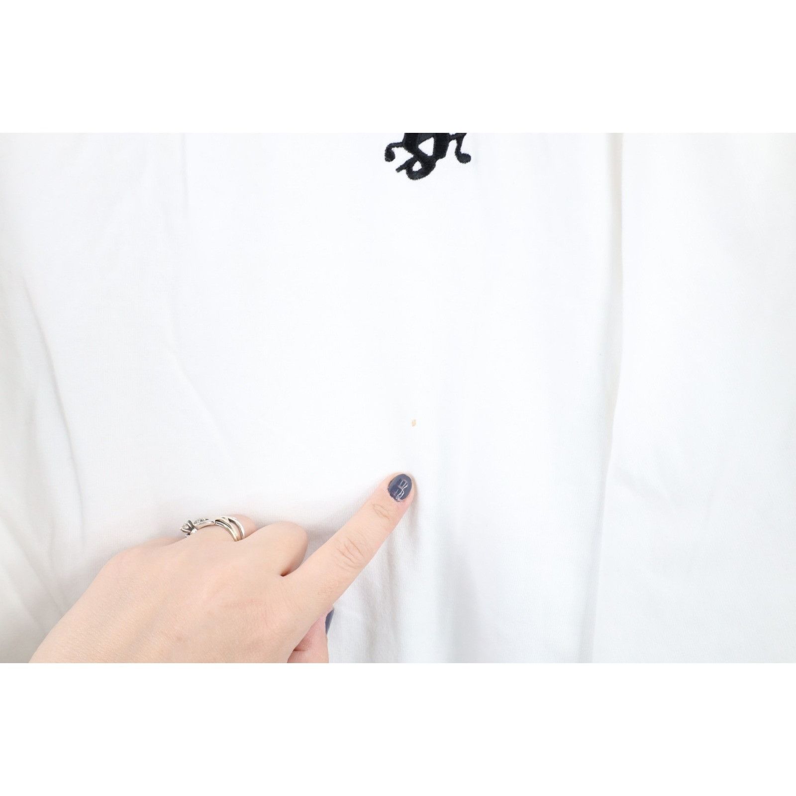 Marithe + Francois Girbaud × Vintage NOS Vintage 90s Marithe Francois Girbaud Baggy T-Shirt 4XL Size US XXL / EU 58 / 5 - 7 Thumbnail
