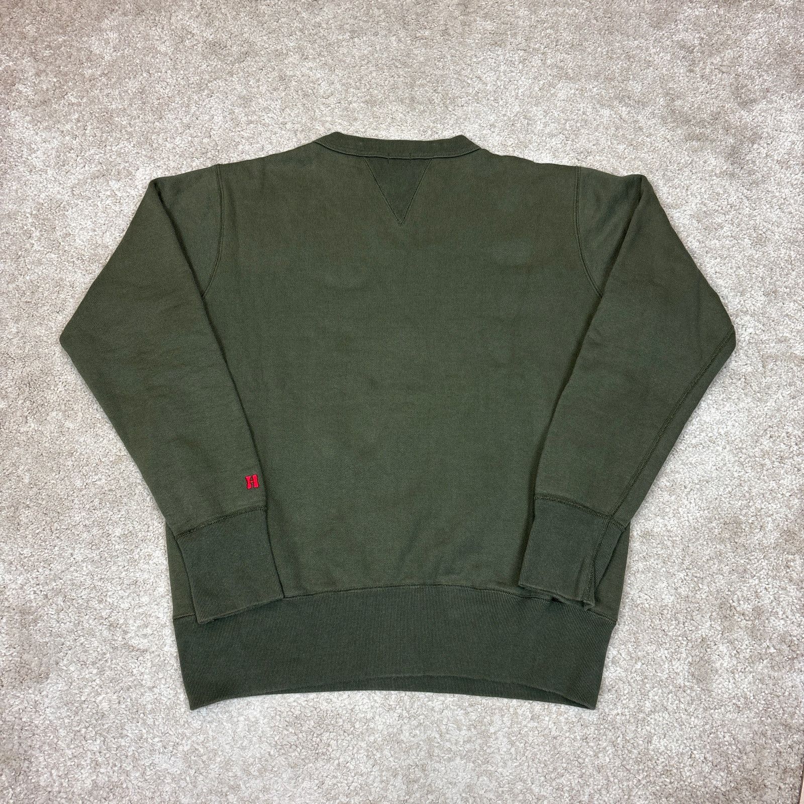 Other Vintage Hinoya Sportswear Double V Sweatshirt Men's 40/L Size US L / EU 52-54 / 3 - 3 Thumbnail