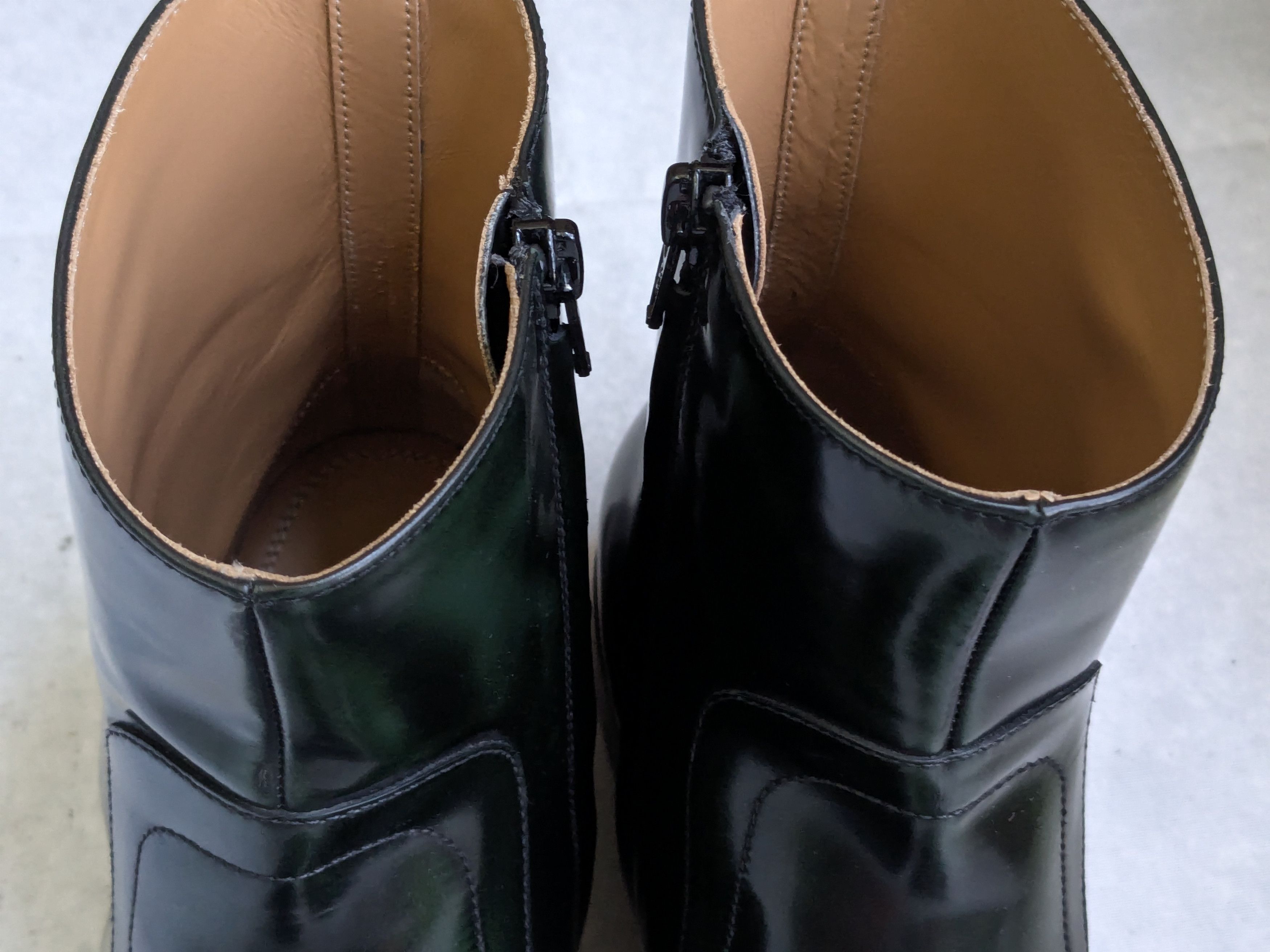 Maison Margiela Maison Margiela Side Zip Boots Green Black 10 43 Size US 10 / EU 43 - 3 Thumbnail